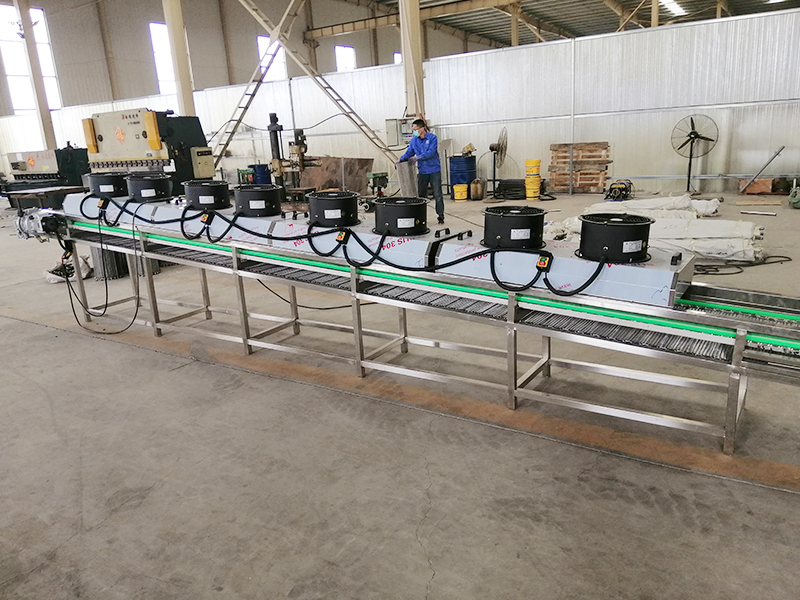 翻转式连续风干机